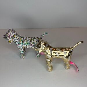 PINK Victorias Secret plush dogs